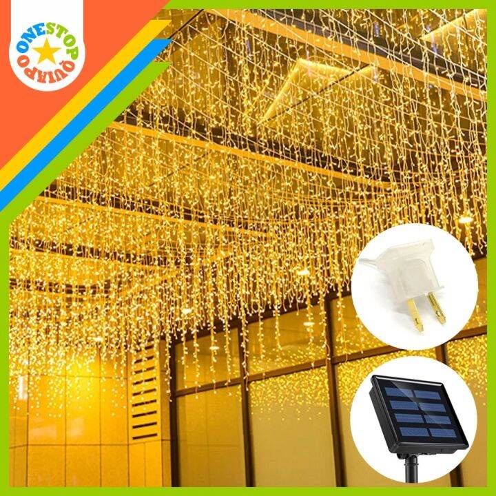 Lighting Hall OSQ 96/200LED AC220v or Solar Power Christmas Fairy