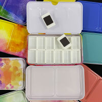 【 HOME AID】Watercolor Box 12pcs Full Pans with Magnets Artist Painting Watercolor Supply