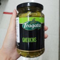 ขนมอร่อย เคี้ยวเพลิน? (x1) แตงกวาดอง Fragata Pickled Gherkins 345g.?