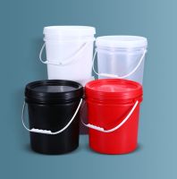 10L Food grade thicken Plastic Bucket for paint oil with Lid and handle Household storage container