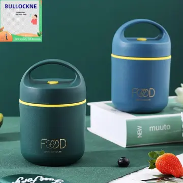 1pc Stainless Steel Vacuum Thermal Lunch Box, Insulated Lunch Box Food  Warmer Soup Cup Container Bento Lunch Box for Kids