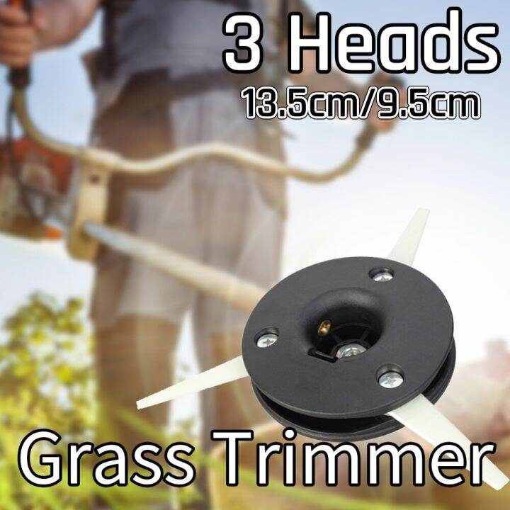 Trimmer Head 3 Blades Trimmer Head Replacement Blades Upgrades Parts