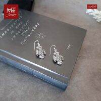 MT ต่างหูเงินแท้  สไตล์บาหลี  งานรมดำ แบบห้อย ตะขอเกี่ยว Solid 925 Sterling Silver Earrings (se469) MT Jewelry มณีธารา