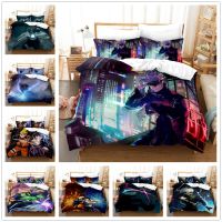 Sasuke Boys Gift Duvet Cover Set EU Single Double King US Twin Full Queen Size Kakashi Bed Linen Set