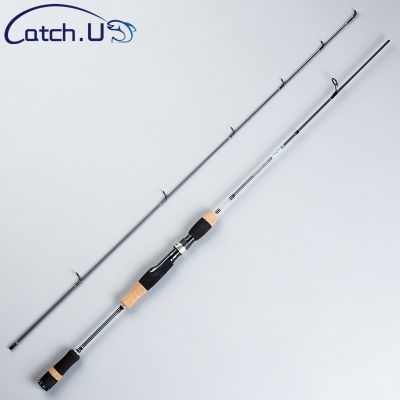 Catch.U ULFishing Rod Carbon Spinning Rods 1.8M Lure Casting Pole Ultra Light Power Soft Fishing Poles Carp Line 2-5lb Wt 0.8-5g