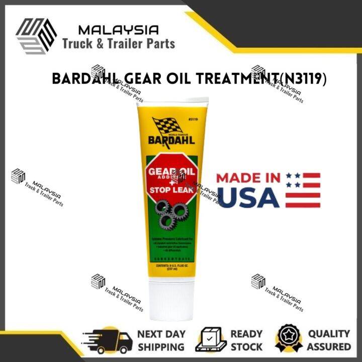 Bardahl 3119 Manual Transmission Gear Oil Additive Treatment + Stop