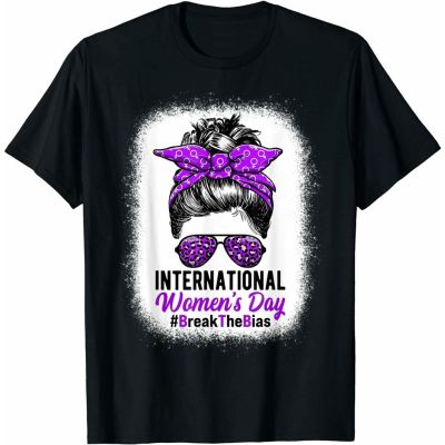 [COD]เสื้อยืด ลาย International  S Day 2023 Break The Bias 8 มีนาคม 2023S-5XL  ZEBT