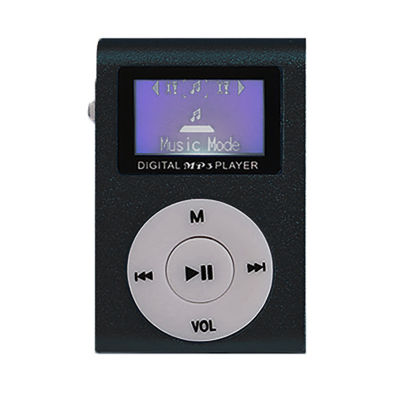 มินิ MP3เครื่องเล่นหน้าจอ LCD รองรับ TF การ์ดคลิปโลหะ USB กีฬาเพลง Walkman สำหรับวิ่งดิจิตอล MP3