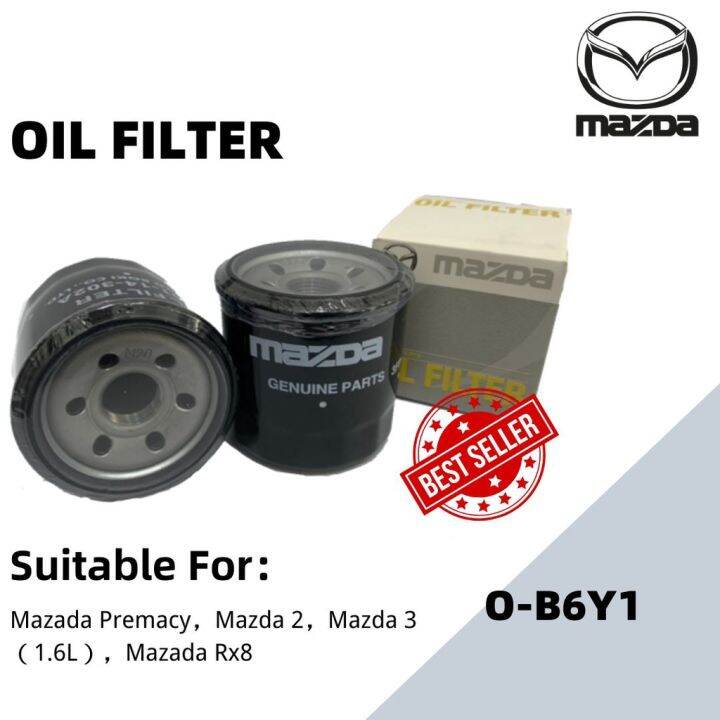 Mazda Oil Filter (OB6Y1) Mazda Premacy,Mazda 2,Mazda 3 (1.6L),Mazada