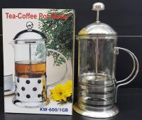 กาแก้ว กาชงชาพร้อมไส้กรอง 1 ชุด รุ่น KW 600 จุน้ำได้ 600 CC. Tea coffee Pot Maker