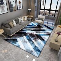 New Style Geometric Floral Decoration Colorful Carpet Rug Living Room Wood Floor Non-slip Antifouling Carpet For Bedroom Parlor