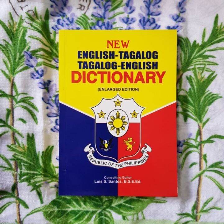 New EnglishTagalog Tagalog English Dictionary By Santos Lazada PH