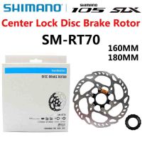 SHIMANO SLX RT70ตัวล็อคตรงกลางล้อจักรยานน้ำแข็งดิสก์เบรคโรเตอร์160มม. 180มม. สำหรับ R7000 105 R7020 R8020 R8070จักรยานเสือหมอบจักรยานชิ้นส่วนจักรยานอื่นๆ