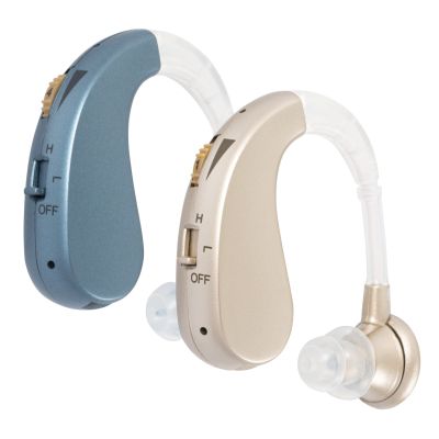 ZZOOI Qisegu Rechargeable Hearing Aid Mini Digital Listen Sound Amplifier Wireless Ear Aids for Elderly Deafness to Severe hear Loss