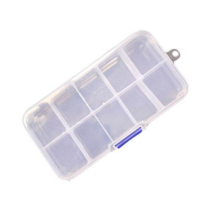 10-grids-adjustable-transparent-plastic-storage-box-for-small-component-jewelry-tool-box-bead-pills-organizer-nail-art-tip-case