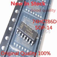 ชิปลอจิก SMD SOP-14 SN74HCT86DR 74HCT86D 74HCT86 10ชิ้น/ล็อต