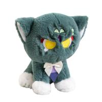 Cute Anime Scaramouche Cat Plush Toys Dolls Soft Impact Plush Toy Stuffed Pillow Birthday Christmas Gift For Children Kids clean