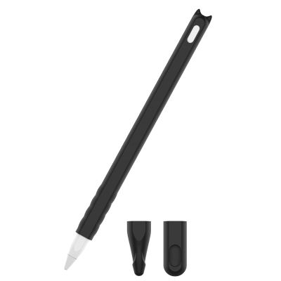 For Apple Pencil 2Nd Generation Drop-Resistant Cartoon Protective Pen Case Silicone Pen Case White