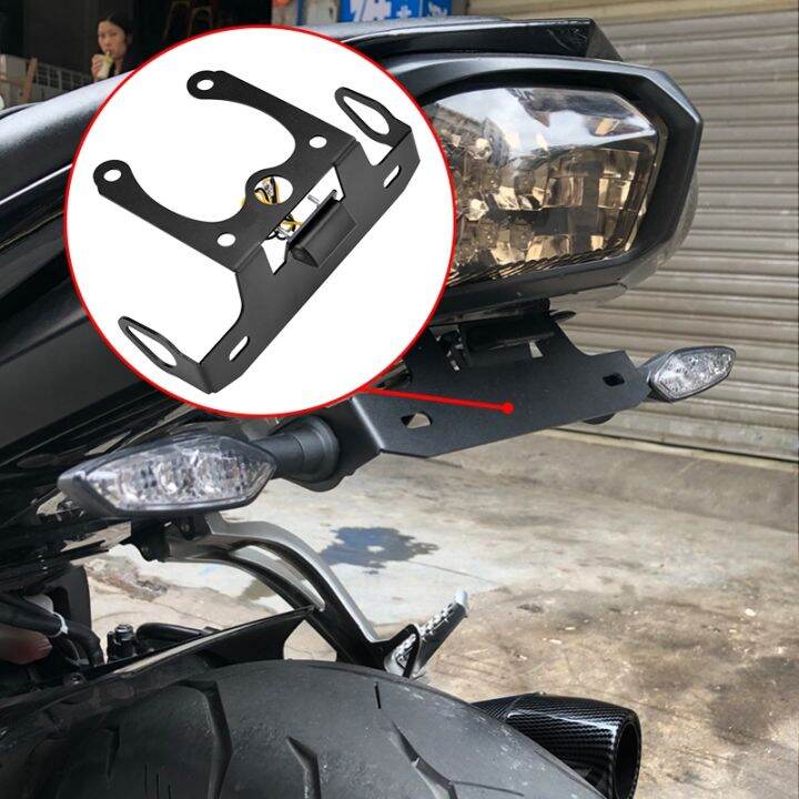 ที่ยึดซองใส่ใบขับบี่ที่ติดท้ายตัวกำจัดบังโคลนรถสำหรับ-suzuki-fz1-fazer-2006-fz8-fazer8-2011