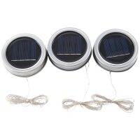 3PCS Solar Decorative Light Lid Outdoor Solar Lantern Lights