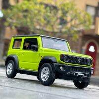 1:26โมเดล SUZUKI Jimny Mobil,โลหะผสม Diecast &amp; Mainan Logam Off-Road Kendaraan Modulasi Suara Cahaya Koleksi Mainan Anak-Hadiah