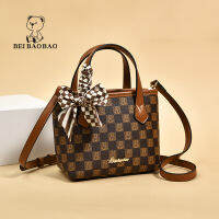 2023 New Retro Hand Bag Korean Style Fashion All-Match Light Luxury One-Shoulder Crossbody Printed Bags Women