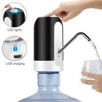 แบบพกพาปุ่มไร้สายไฟฟ้าปั๊มน้ำอัจฉริยะที่มีสาย USB Fit สำหรับ4.5L-18.9L Barreled Water