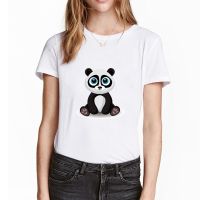 Animal Panda Print T Shirt Loose Tshirt Tee Shirt Gildan Spot 100% Cotton