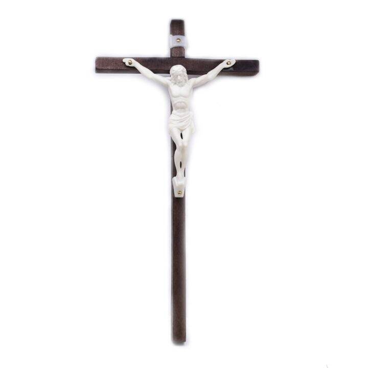 ไม้-crucifix-ติดผนัง-home-office-decor-ตาราง-wall-art-decor-สำหรับสวดมนต์-altar-chapel-church-เครื่องประดับ-christ