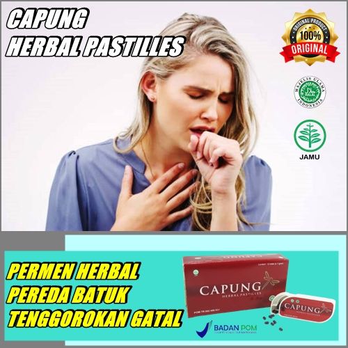 Promo Capung Herbal Pastilles Permen Obat Batuk Gatal Tenggorokan Sakit