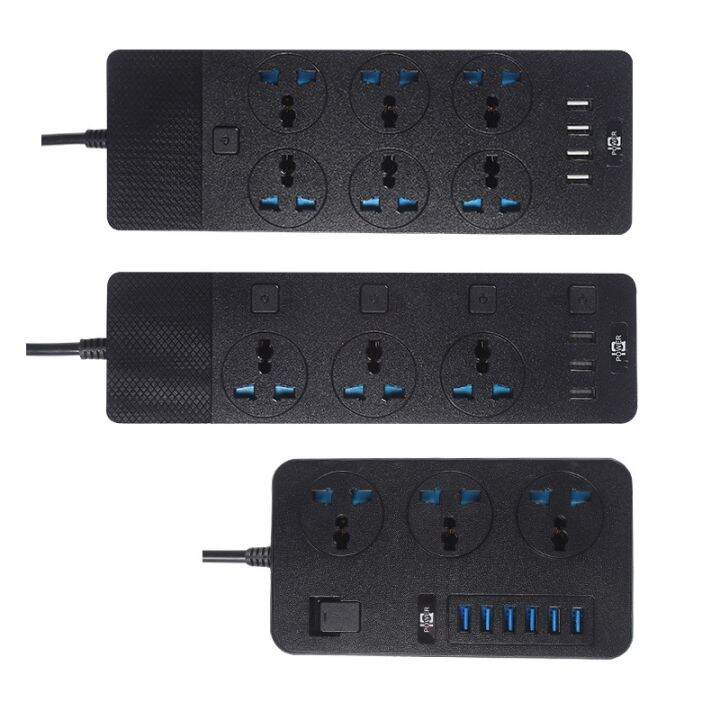 【CW】 Surge Protector Extension Strip Electrical Aliexpress Lazada