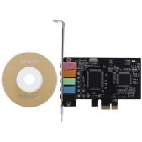 5.1 Internal Sound Card for Windows 10 with Low Profile Bracket, 3D Stereo PCI-E, CMI8738 Chip 32/64 Bit Sound Card PCI