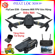 drone mini, flycam e58 pro có camera, máy bay quay phim chụp ảnh, drone camera 4k, may bay dieu khien tu xa thumbnail