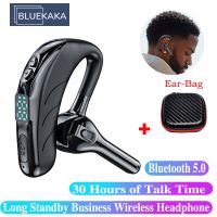 X13 Bluetooth Single Earphone LED Display Long Standby Business Wireless Headphone Sports Noise Reduction Game Headset With Mic Over The Ear Headphone