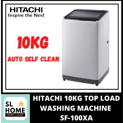 hitachi 10kg top loader