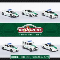 Majorette 1:64 Ford mustang Raptor GT BENZ SLS G63 PORSCHE McLAREN 675 Simulation alloy car model Dubai police toy