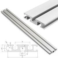 Aluminium Profile Fence 60 Type Miter Track T-track Backer Sliding Brackets T-Slot For Table Saw DIY Woodworking Workbench Hand Tool Parts Accessories