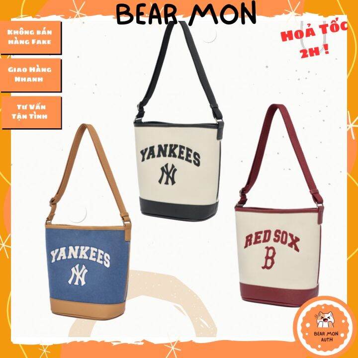 14009 MLB Premium Canvas Bucket Bag NY Yankees