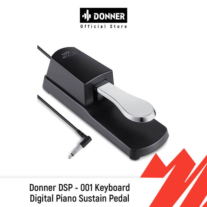 Donner DSP 001 Keyboard Digital Piano Sustain Pedal Lazada Indonesia