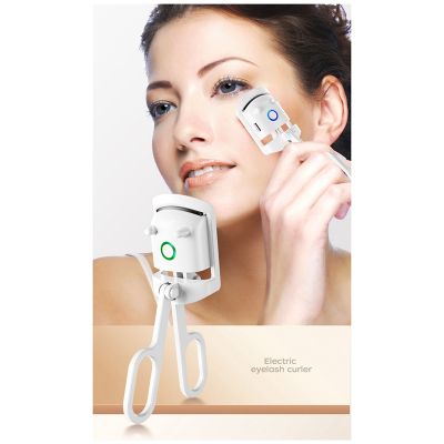 USB Rechargeable Electric Eyelash Curler with 3 Level Temp Quick Heating and Long-Lasting