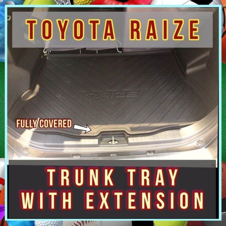 TOYOTA RAIZE TRUNK TRAY WITH EXTENSION | Lazada PH