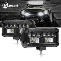 2021Nlpearl Led Light BarWork Light Led Bar 5D CREE Spotlight Led Fog Light For Offroad Jeep 4x4 A SUV Truck Tractors 12V 24V