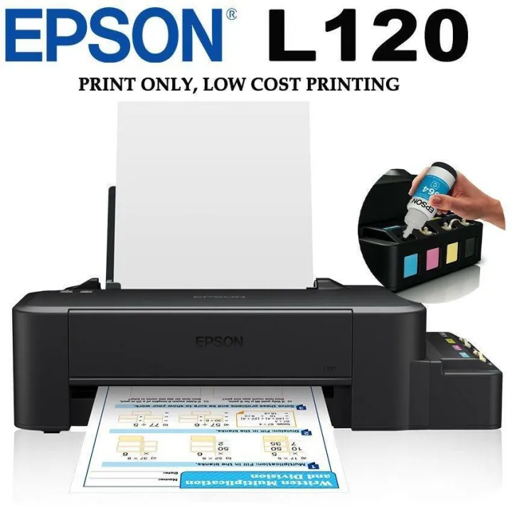 Epson Ecotank L121 A4 Ink Tank Printer Lazada Ph 8486