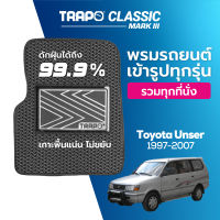 [สินค้า pre-order พร้อมจัดส่งภายใน 7-10 วัน] พรมปูพื้นรถยนต์ Trapo Classic Toyota Unser (1997-2007)