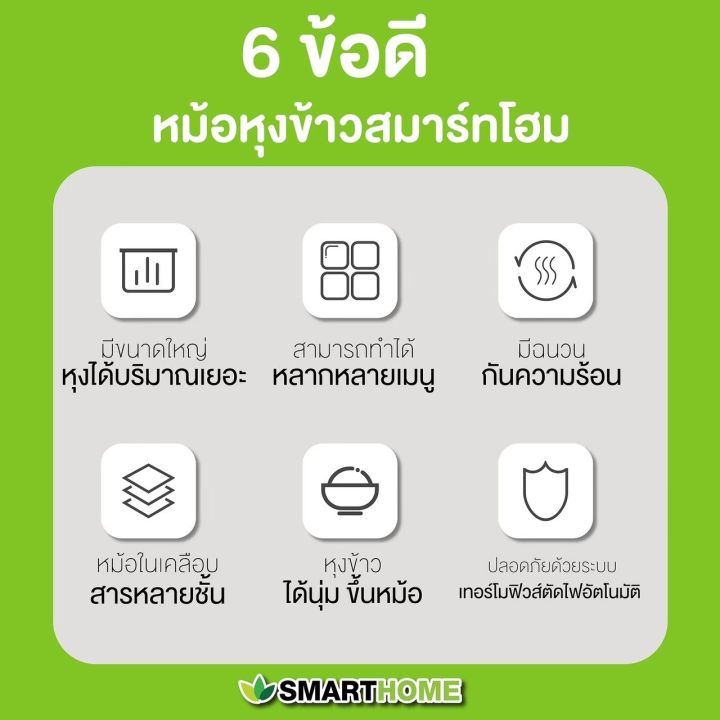 หม้อหุงช้าวโรงงาน-หม้อหุงอุตสาหกรรม-smarthome-หม้อหุงข้าวเชิงพาณิชย์-หม้อหุงขนาดใหญ่-หม้อหุงข้าว-12-ลิตร-รุ่น-sm-crc3500-ขนาดใหญ่สุด-ราคาถูก