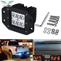 แถบไฟสำหรับรถบรรทุกออฟโรด SUV 4X4 6LED,ไฟผสมน้ำหนักเบาร่องติดท้ายรถสำหรับรถบรรทุกออฟโร้ดรถ SUV 4X4 4WD จำนวน4นิ้ว