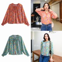 Chic No.9 - Top Boho Round Neck  เสื้อใส่สบาย  ?ปัดซ้ายที่รูปเพื่อดูขนาดสินค้า