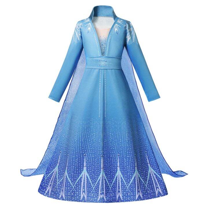 disney-frozen-2-princess-dress-for-girls-snow-queen-elsa-anna-halloween-cosplay-costume-carnival-birthday-party-kids-clothes-set