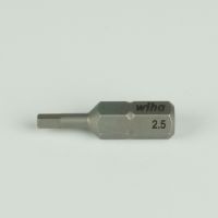 Wiha ดอกไขควงหกเหลี่ยม 2.5 x 25mm แกน 1/4" รุ่น 7013Z Made in Germany