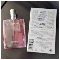 Lancome Miracle Eau De Parfum Spray 100ml.(Testerกล่องขาว)